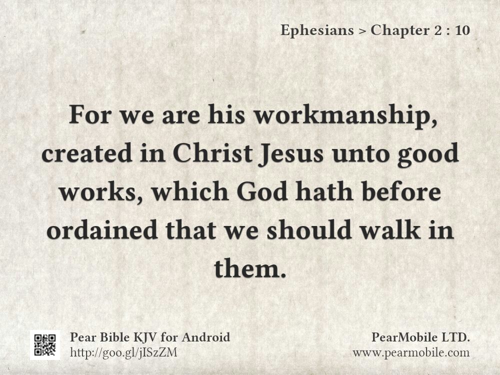 Ephesians, Chapter 2:10